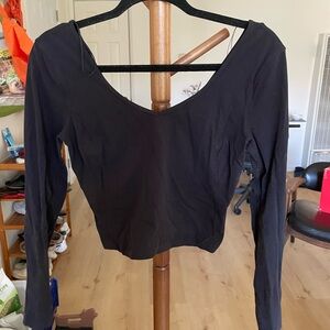 NWOT lululemon black align top